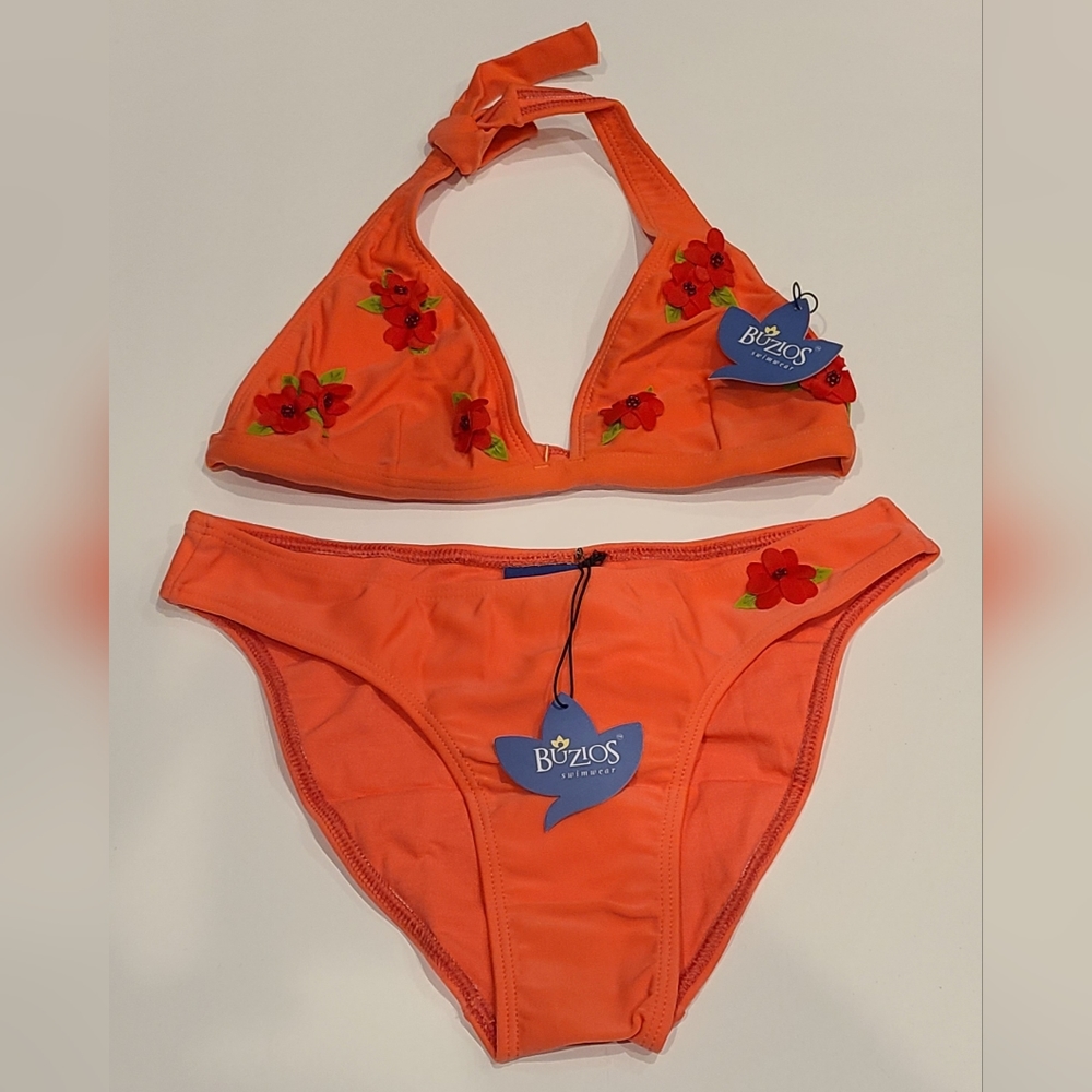 Buzios 2pc Floral Brazilian Bikini Set